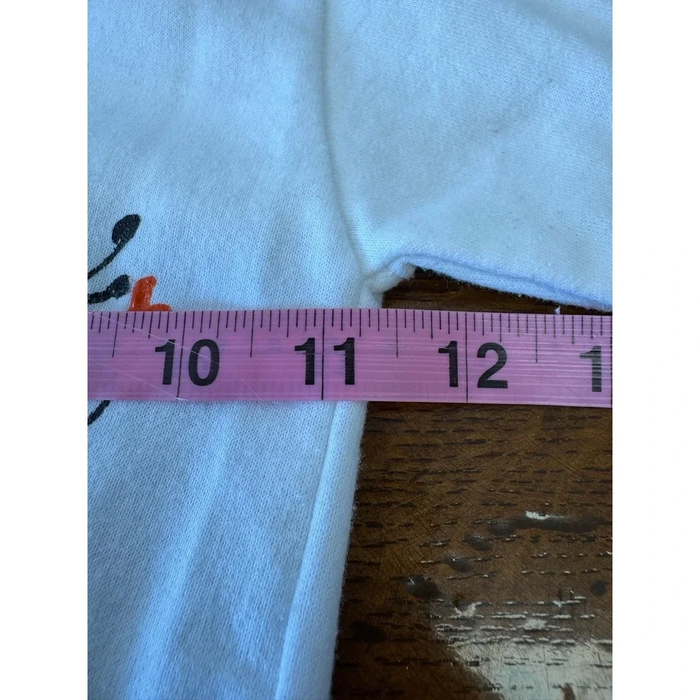 VTG‎ Rabbit Skins Sweater Toddler 2T White I'm A Lil Pumpkin Halloween Fleece